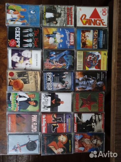 Аудио кассеты с записью