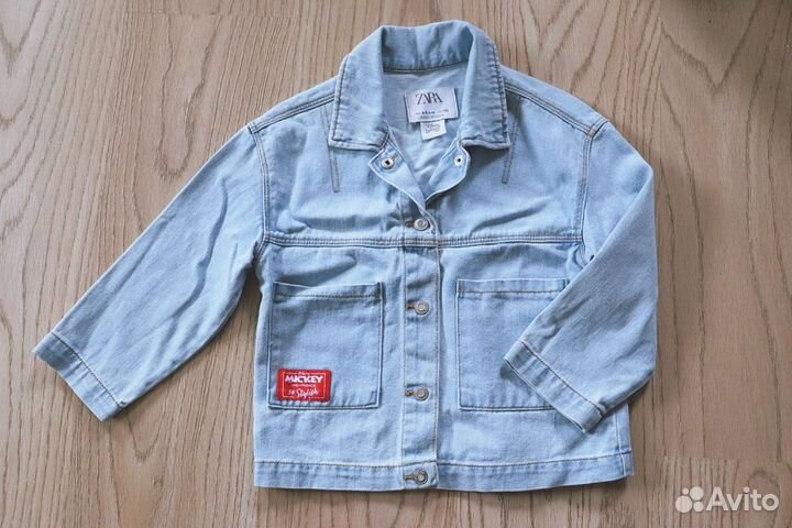 Джинсовая рубашка Zara