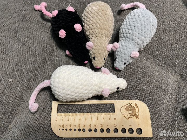 Вязанные игрушки ручной работы