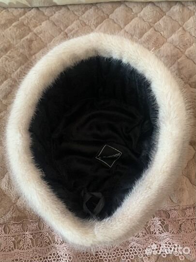 Шапка норковая женская