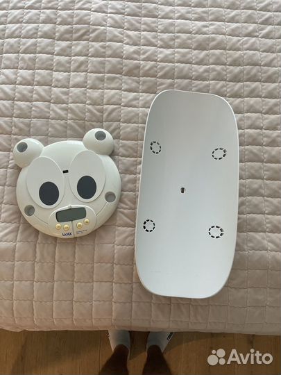 Весы/ростомер детские электронные б/у