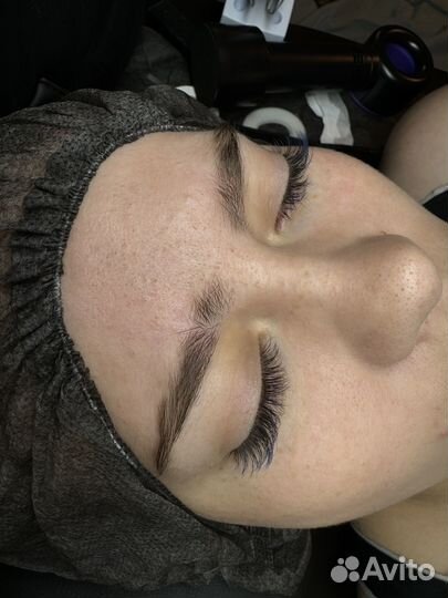 Наращивание ресниц, нарашивание ногтей