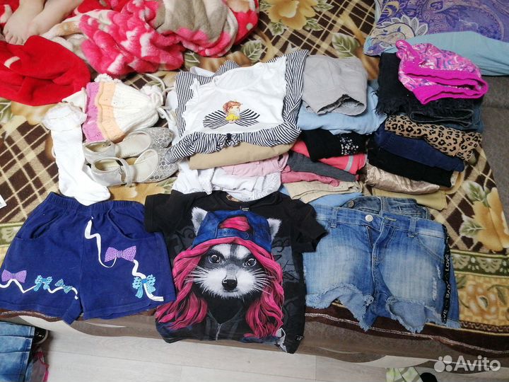 Детские вещи пакетом на рост от 120-130