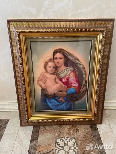 Картины вышитые