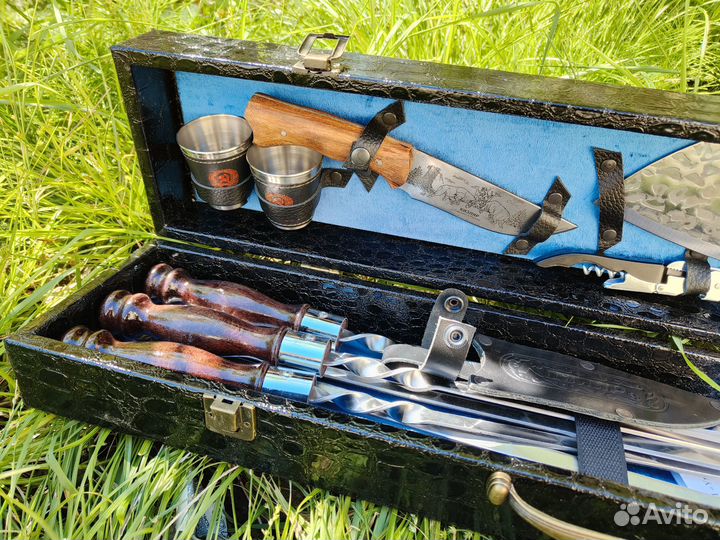 Набор шампуров Кизляркий в коробе