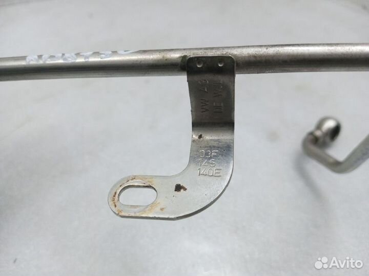 Трубка маслопровода skoda rapid Напорная магистраль