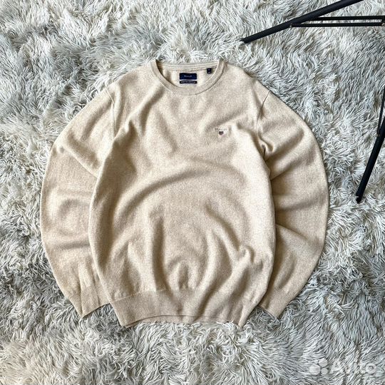 Шерстяной свитер gant