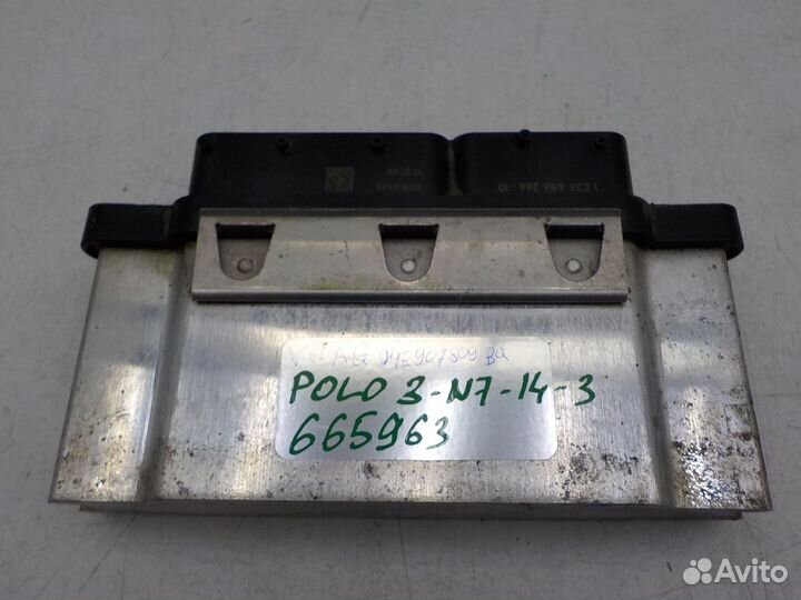 Блок управления двигателем Volkswagen Polo (Sed RU