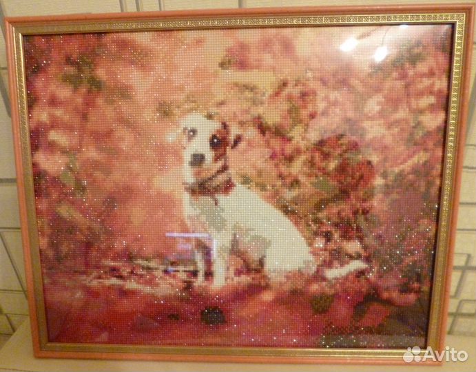 Алмазная мозаика готовая. Картины в раме