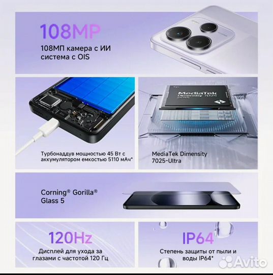 Xiaomi Redmi Note 14 5G, 8/256 ГБ