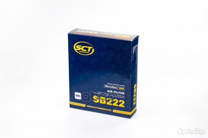 Фильтр воздушный SB222 SCT
