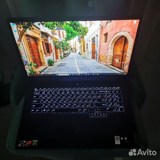 Игровой ноутбук Lenovo legion 5 диагональ 17.3