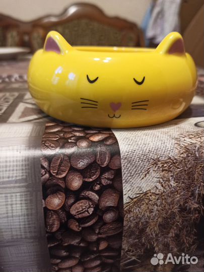 Миски для кошек керамические