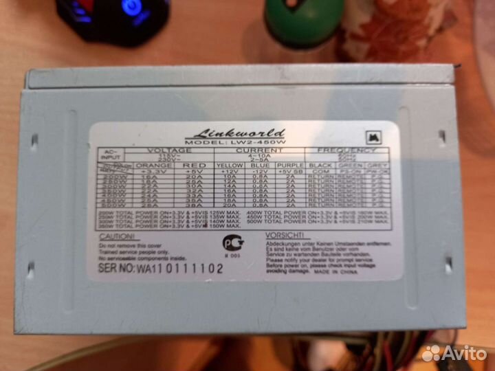 Блоки питания 400вт для компа