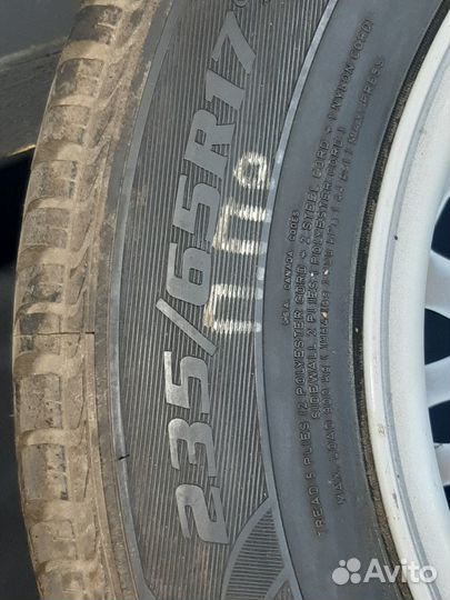 Диск для Jeep WJ 5*127 + резина goodyear 235/65R17