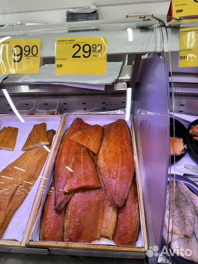 Лосось Дисас горячего и хол.копчения из Финляндии