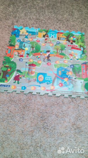 Коврик-пазл