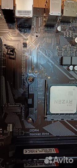 Комплект игрового пк B550,R5 3600,16 DDR4,охлад