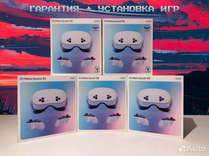 NEW Oculus Quest 3s 128 Gb + Активация + Гарантия