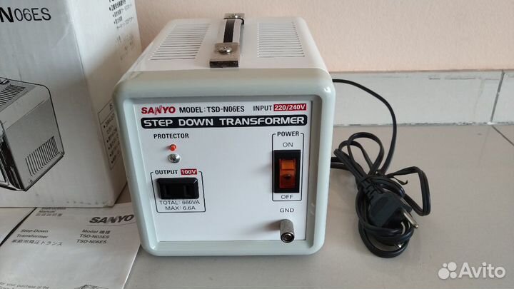 Понижающий трансформатор Sanyo TSD-N06ES