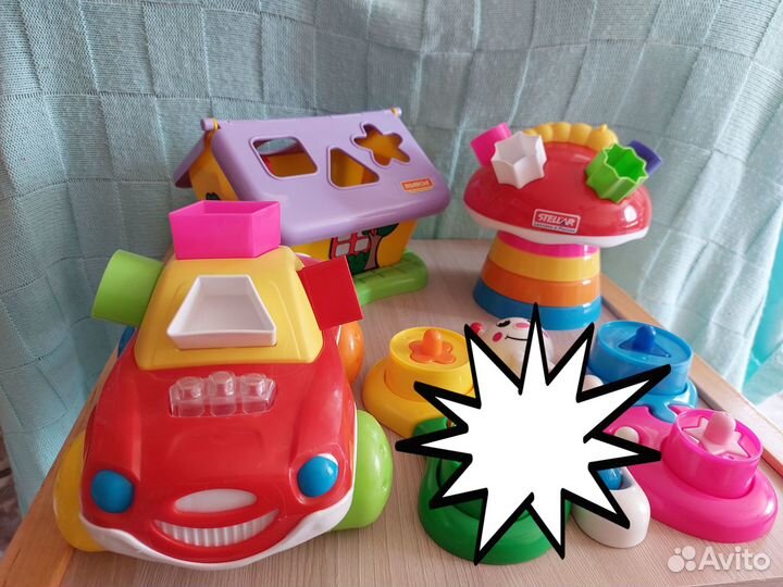 Игрушки сортеры