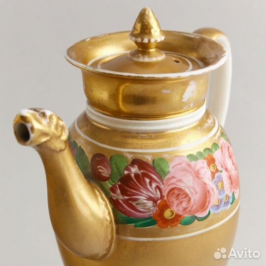 Старинный коллекционный чайник. Завод Ф.С. Батенин