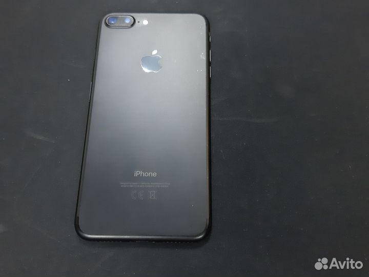 iPhone 7 plus корпус чёрный, со шлейфами в сборе