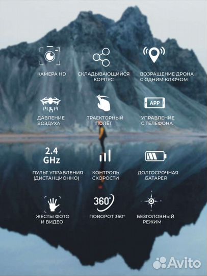 Квадрокоптер с 2 камерами
