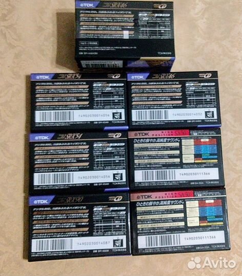 Аудиокассеты новые хромовые TDK