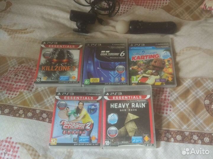 Набор Move на ps3