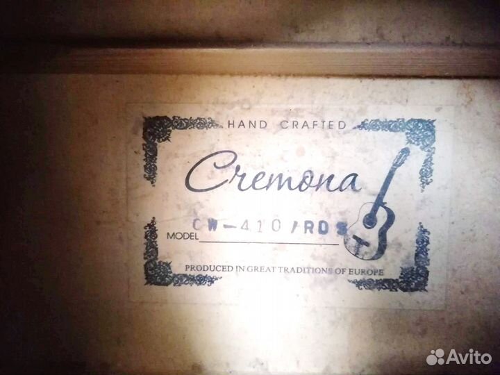 Акустическая гитара cremona CW410