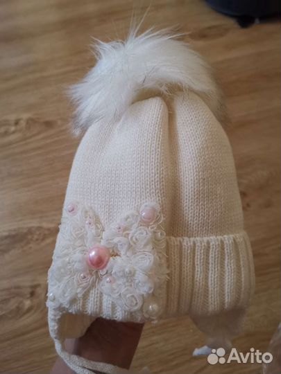 Шапка зимняя для девочки