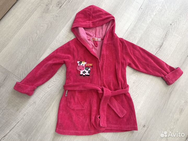 Халат детский на девочку 2-3 года