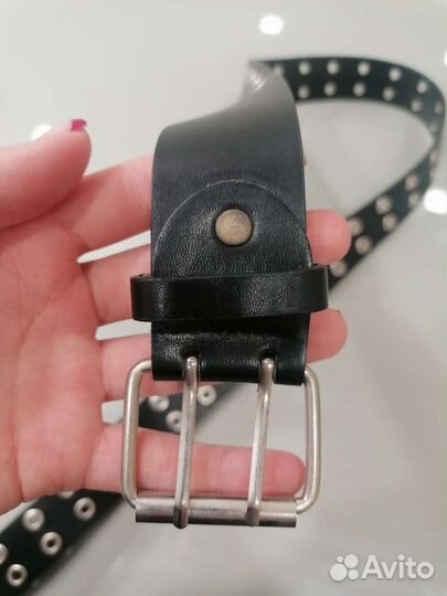 Ремень кожаный