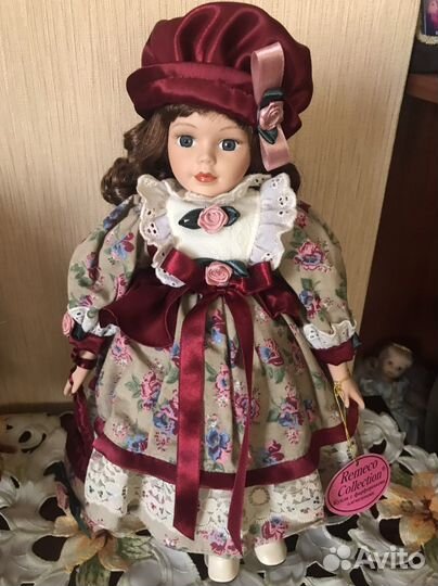 Кукла новая фарфоровая коллекционная RM