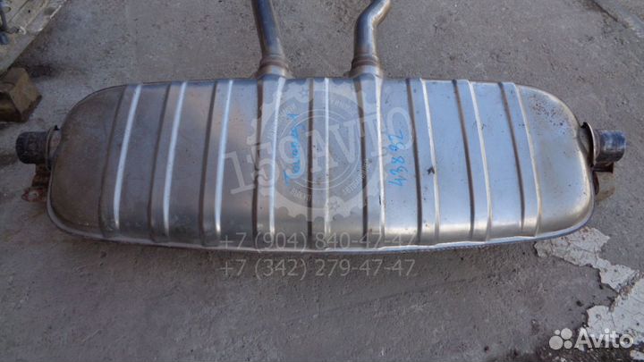 Глушитель основной VW Touareg 1 (7L)