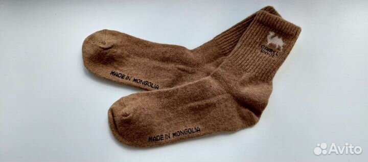 Носки из верблюжьей шерсти мужские