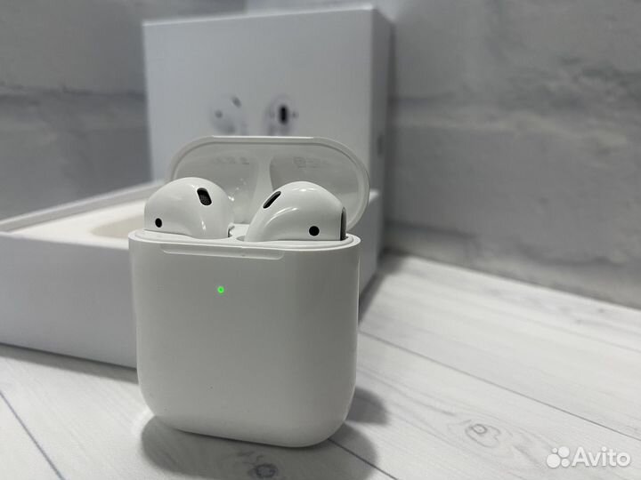 Беспроводные наушники apple airpods 2