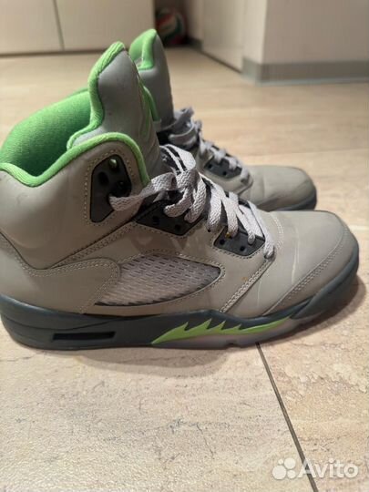 Air Jordan 5 Retro GS Green Bean