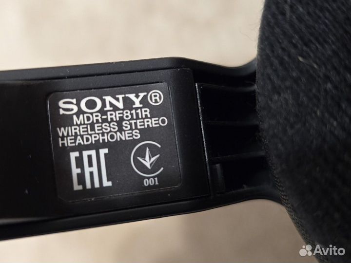 Беспроводные наушники sony mdr-rf811r