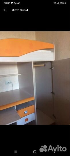 Кровать чердак