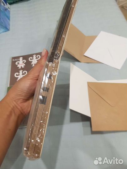 Конверт открытка икеа крафт