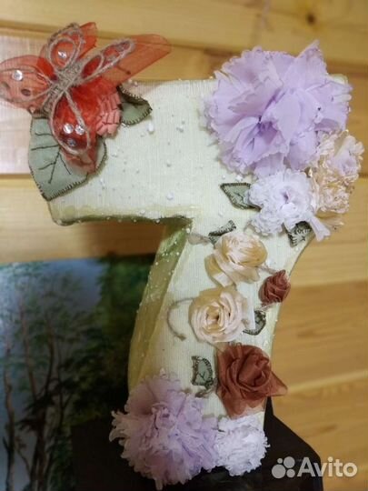 Объёмная цифра 7