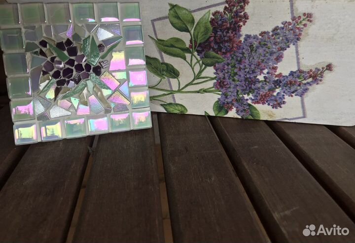 Мозаика. Подставка под горячее