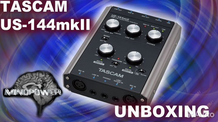 Внешний аудио/midi интерфейс Tascam US-144mkII