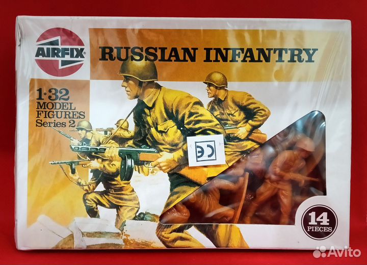 Airfix. Советская пехота. Выпуск 1980-х