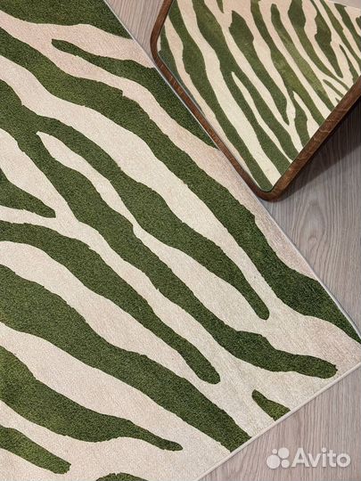 Современный ковёр хлопковый безворсовый