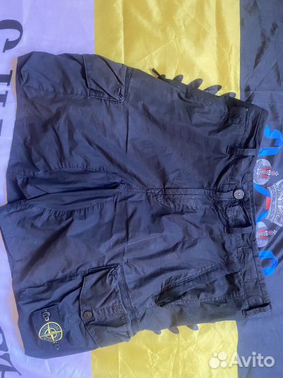 Карго шорты stone island