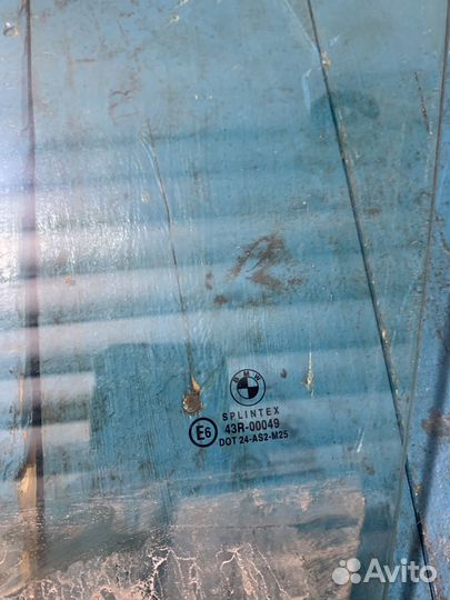 Стекло левое переднее водительской двери bmw 3 e36