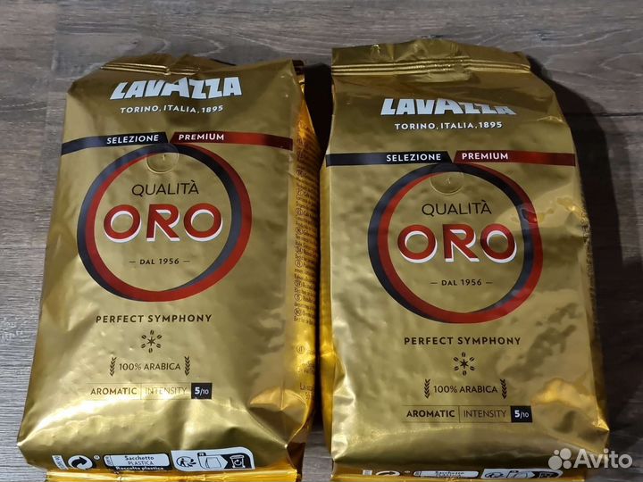 Кофе Lavazza oro Italia зерно 1кг из Финляндии